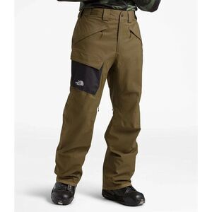The North Face Men's Insulated Ski Snow Pants Sz XXL 33” Military Olive Green